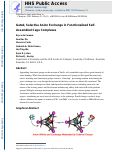 Cover page: Gated, Selective Anion Exchange in Functionalized Self‐Assembled Cage Complexes