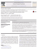 Cover page: Prevalence of behavioral health disorders and associated chronic disease burden in a commercially insured health system: findings of a case–control study