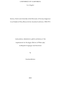 Cover page: Nature, Nation and Animality in the Discourse of Literary Indigenismo: Case Studies in Peru, Mexico &amp; the American Southwest, 1920-1974