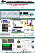 Cover page: Ion Liquid Chromatography On Ion Liquid Chromatography On-a-Chip Chip