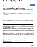 Cover page: Evaluation of the reliability and validity of the Medical Outcomes Study sleep scale in patients with painful diabetic peripheral neuropathy during an international clinical trial