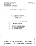 Cover page: THE REACTION ?+p-+A A| AT 3.7 GeV/c