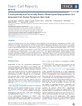 Cover page: Transcriptionally and Functionally Distinct Mesenchymal Subpopulations Are Generated from Human Pluripotent Stem Cells