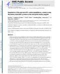 Cover page: Regulation of the gut-specific carboxypeptidase: A study using the binary Gal4/UAS system in the mosquito Aedes aegypti