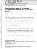 Cover page: Exome sequencing in patients with microphthalmia, anophthalmia, and coloboma (MAC) from a consanguineous population