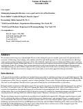 Cover page: Subungual pleomorphic fibroma: a case report and review of the literature