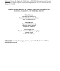 Cover page: Mortality experience of Tsimane amerindians of Bolivia: Regional variation and temporal trends