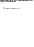 Cover page: Implementation and Evaluation of a Recurring Interdisciplinary Community Health Fair in
a Remote U.S.–Mexico Border Community