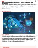 Cover page: Artificial intelligence for geoscience: Progress, challenges, and perspectives.