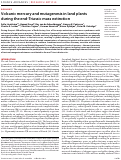 Cover page: Volcanic mercury and mutagenesis in land plants during the end-Triassic mass extinction.