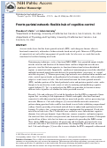 Cover page: Fronto-parietal network: flexible hub of cognitive control