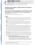 Cover page: Predicting course of illness in patients with severe obsessive-compulsive disorder.