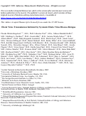 Cover page: Ebola Virus Transmission Initiated by Relapse of Systemic Ebola Virus Disease