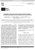 Cover page: Emergency Physicians' Perceptions and Decision-making Processes&nbsp;Regarding Patients Presenting with Palpitations