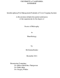 Cover page: Interdisciplinary Pest Management Potentials of Cover Cropping Systems