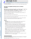 Cover page: Raw Garlic Consumption and Lung Cancer in a Chinese Population