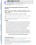 Cover page: miR-145 and miR-143 regulate smooth muscle cell fate and plasticity