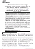 Cover page: Glycated Hemoglobin and Risk of Death in Diabetic Patients Treated With Hemodialysis: A Meta-analysis