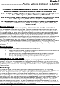 Cover page: Evaluation of measures to minimize wildlife-vehicle collisions and maintain wildlife permeability across highways in Arizona, USA