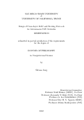 Cover page: Design of Cross-Layer MAC and Routing Protocols for Autonomous UAV Networks