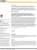 Cover page: Characterization of Early Disease Status in Treatment-Naive Male Paediatric Patients with Fabry Disease Enrolled in a Randomized Clinical Trial