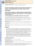 Cover page: Functional maturation of hPSC-derived forebrain interneurons requires an extended timeline and mimics human neural development.