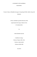 Cover page: Toward a Theory of Rhythmic Synergy in Caregiving for Older Adults Living with Dementia