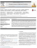 Cover page: Potent α-amino-β-lactam carbamic acid ester as NAAA inhibitors. Synthesis and structure–activity relationship (SAR) studies