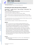 Cover page: Articulating the Trauma‐Informed Theory of Individual Health Behavior