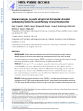 Cover page: Neural changes in youth at high risk for bipolar disorder undergoing family‐focused therapy or psychoeducation