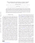 Cover page: Phase transitions and critical behavior in hadronic transport with a relativistic density functional equation of state