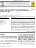 Cover page: Reactive oxygen species production in cardiac mitochondria after complex I inhibition: Modulation by substrate-dependent regulation of the NADH/NAD+ ratio