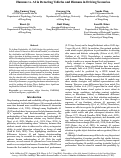 Cover page: Humans vs. AI in Detecting Vehicles and Humans in Driving Scenarios