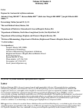 Cover page: Dapsone for treatment of erythema nodosum