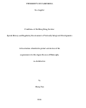 Cover page: Conditions of the Hong Kong Section: Spatial History and Regulatory Environment of Vertically Integrated Developments