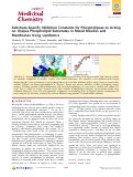 Cover page: Substrate-Specific Inhibition Constants for Phospholipase A2 Acting on Unique Phospholipid Substrates in Mixed Micelles and Membranes Using Lipidomics