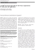 Cover page: ArteFill® Permanent Injectable for Soft Tissue Augmentation: II. Indications and Applications