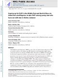 Cover page: Gearing up for PrEP in the Middle East and North Africa: An Initial Look at Willingness to Take PrEP among Young Men Who Have Sex with Men in Beirut, Lebanon