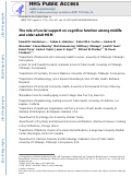 Cover page: The role of social support on cognitive function among midlife and older adult MSM