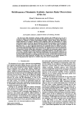 Cover page: Multifrequency polarimetric synthetic aperture radar observations of sea ice