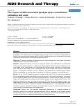 Cover page: The impact of HIV-associated lipodystrophy on healthcare utilization and costs