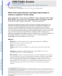 Cover page: White Matter Hyperintensities and Hippocampal Atrophy in Relation to Cognition: The 90+ Study