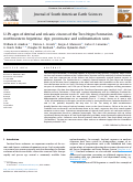 Cover page: U-Pb ages of detrital and volcanic zircons of the Toro Negro Formation, northwestern Argentina: Age, provenance and sedimentation rates