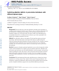 Cover page: Switching attention deficits in post-stroke individuals with different aphasia types.