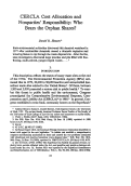 Cover page: CERCLA Cost Allocation and Nonparties' Responsibility: Who Bears the Orphan Shares?