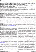 Cover page: Mixtures of Metals and Micronutrients in Early Pregnancy and Cognition in Early and Mid-Childhood: Findings from the Project Viva Cohort.