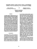 Cover page: Consulting Temporal Context During Sentence Comprehension: Evidence from the Monitoring of Eye Movements in Reading