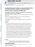 Cover page: Assessing Readiness for Change of Juvenile Probation Policies and Practices: A Factor Analysis of the Probation Officer Attitudes, Beliefs, and Behavior (POABB) Scale.