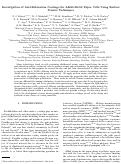 Cover page: Investigation of anti-Relaxation coatings for alkali-metal vapor cells using surface science techniques