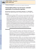 Cover page: Thermal depth profiling of vascular lesions: automated regularization of reconstruction algorithms